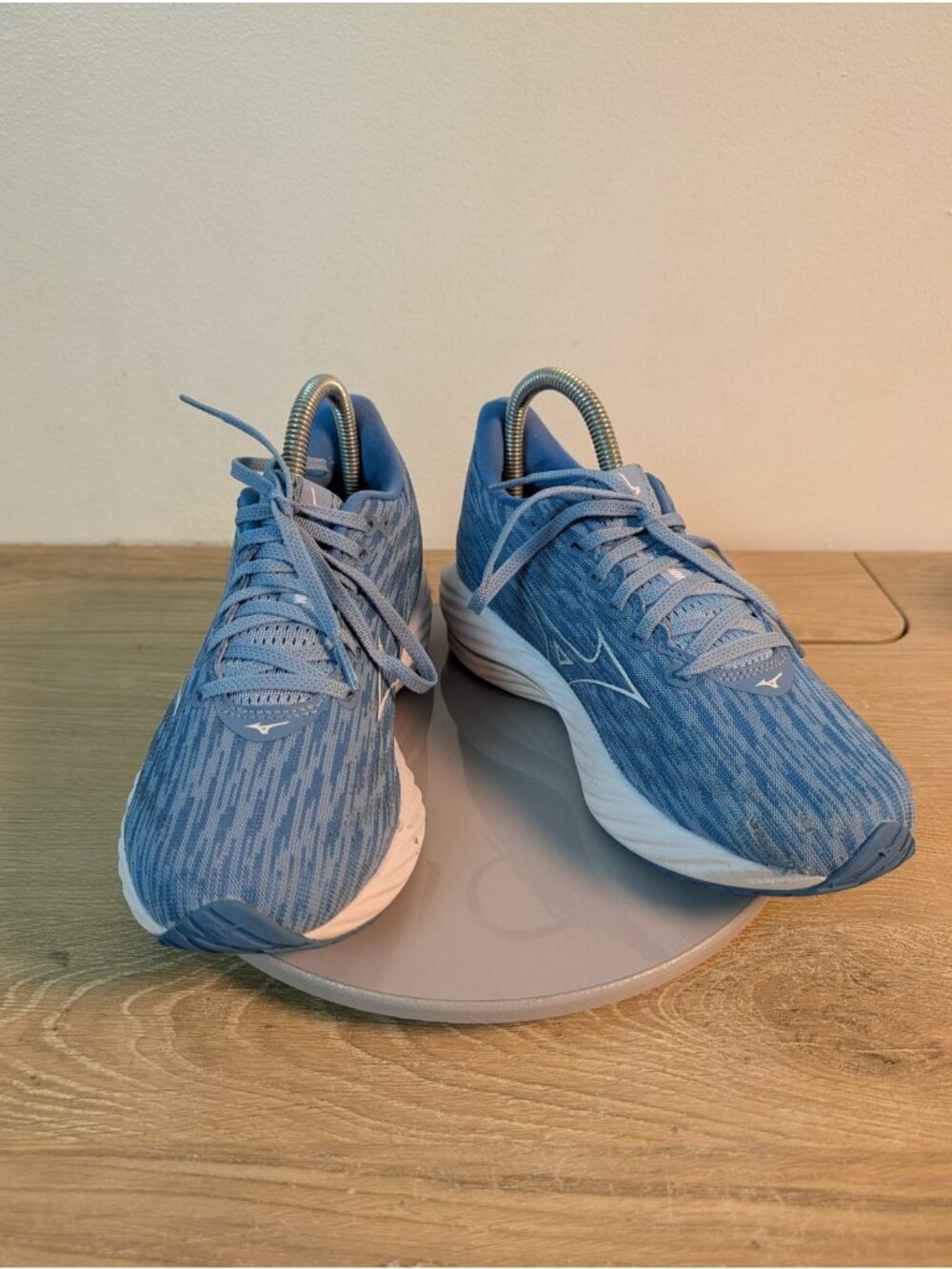 Mizuno Women's Wave Rider 28 411457 Blue Running Shoes Size 8 Sneaker